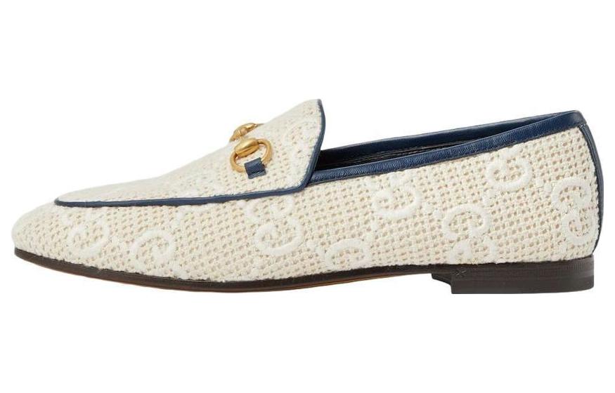 GUCCI Jordaan Loafers Women's White
