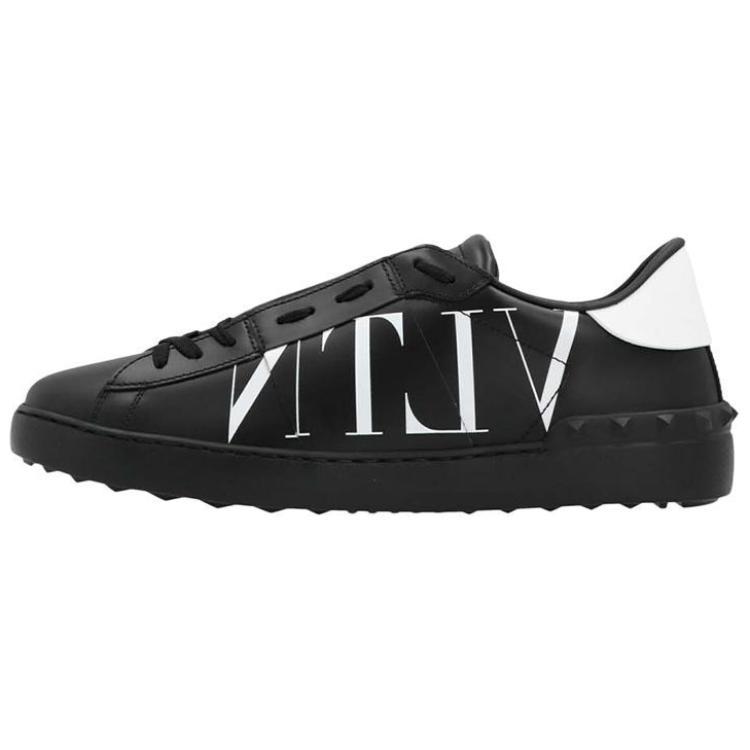 Valentino Open VLTN Low Top Sports Casual Shoes Men's Black