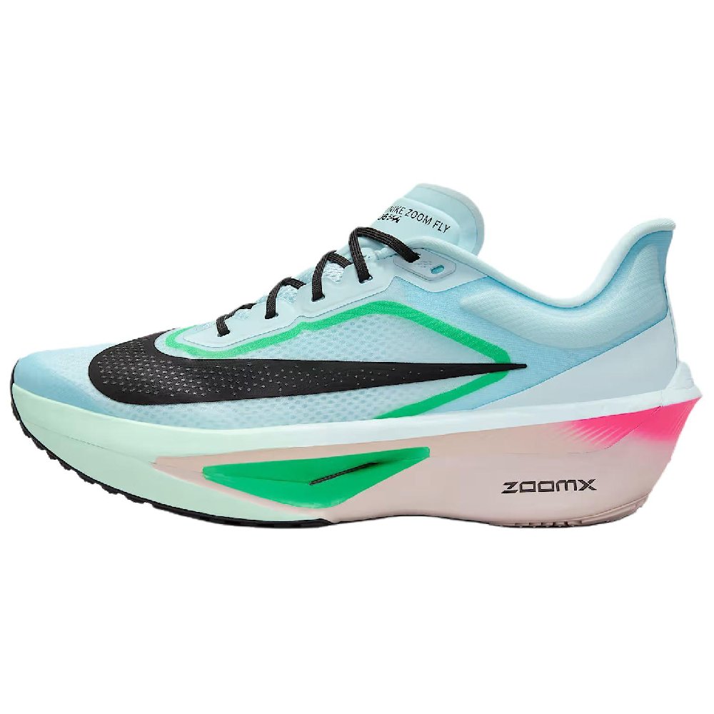 Nike Zoom Fly 6 Abrasion Resistant Low Top Running Shoes Men's Blue