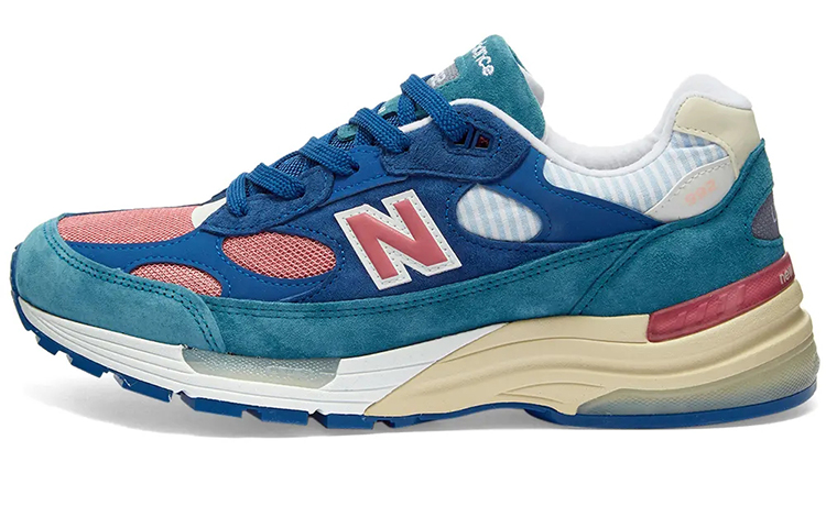 New Balance 992 Blue Teal Rose