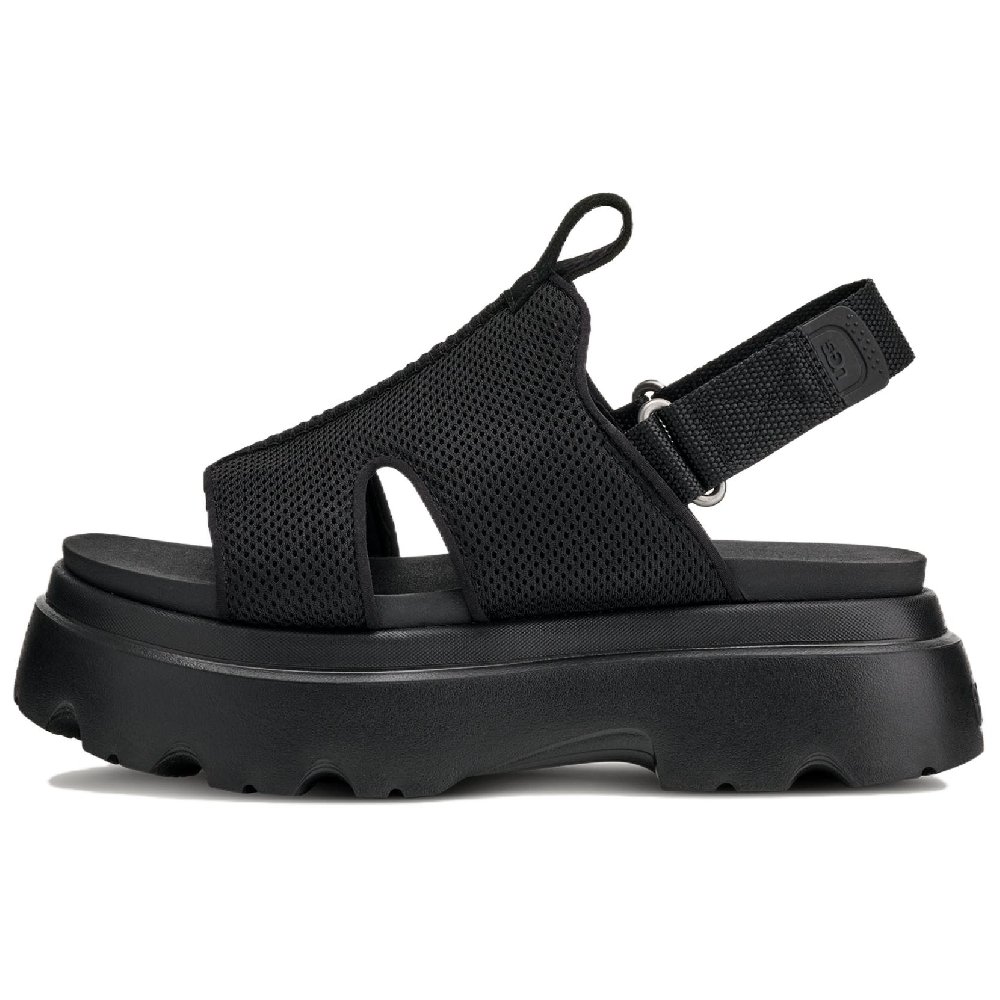 UGG Brisbane Strap Sandals 5.7cm Women's Black