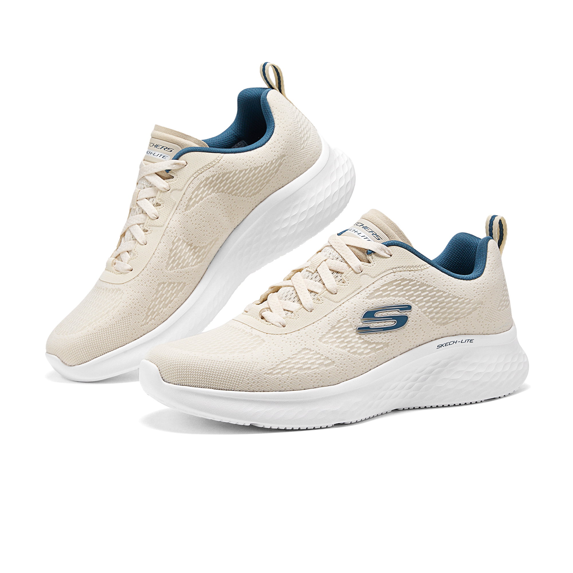 Skechers Skech Lite Pro Abrasion Resistant Low top Casual Shoes Men's Ivory купить в интернет-магазине Yoocart с быстрой доставкой по России.