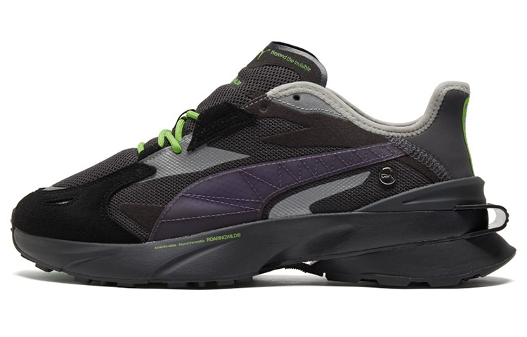 PUMA Roaringwild X PUMA Unisex Pwrframe Op 1 Sports Shoes Black 'Blue'
