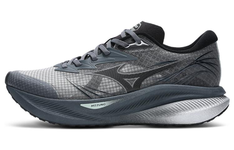 Mizuno ASTRO PLUS Low-Top Casual Shoes Unisex Gray Blue