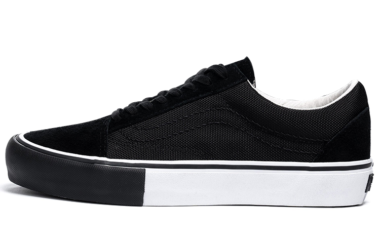 HAVEN x Vans Old Skool Lvt L Anti Slip Wear Resistant Low Top Skateboard Shoes Unisex Black