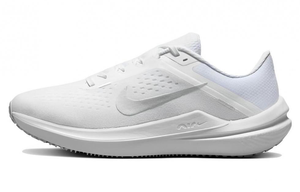 Nike Air Winflo 10 White Metallic Silver Women's