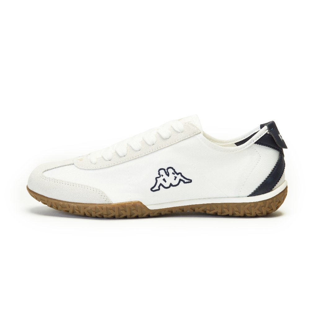 Kappa Anti-Slip Wear-Resistant Low-Top Training Running Shoes Unisex White Black