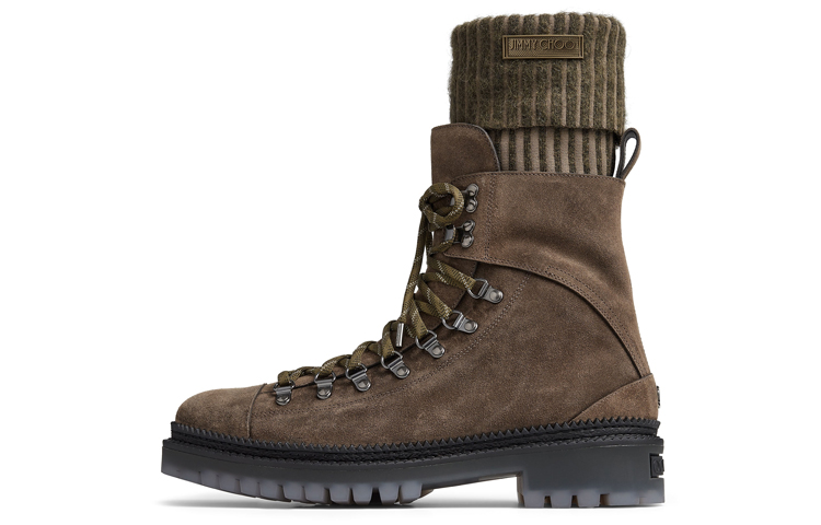Jimmy Choo Devin Suede Cargo Boots