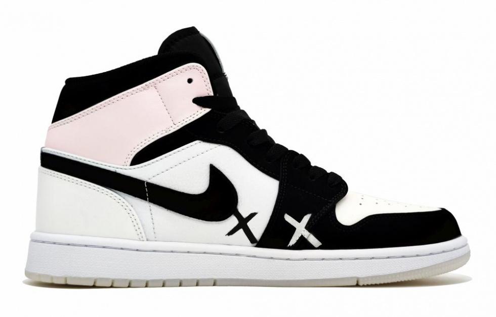 Jordan Air Jordan 1 Vintage Basketball Shoes Women's Mid top Light Pink/White купить в интернет-магазине Yoocart с быстрой доставкой по России.