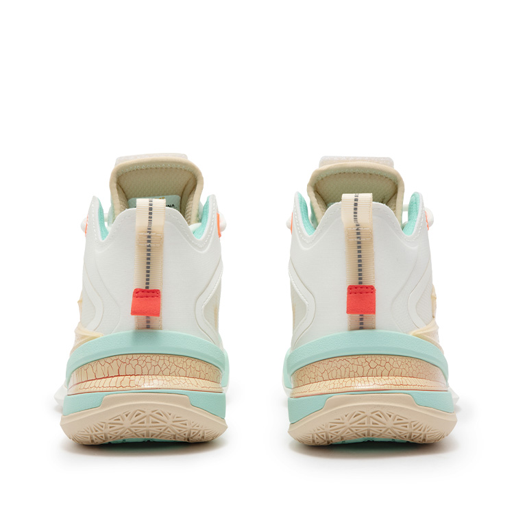 361° BIG3 5.0 Pro PE Basketball Shoes Men's Mid top Feather White/Sea Wave Blue купить в интернет-магазине Yoocart с быстрой доставкой по России.