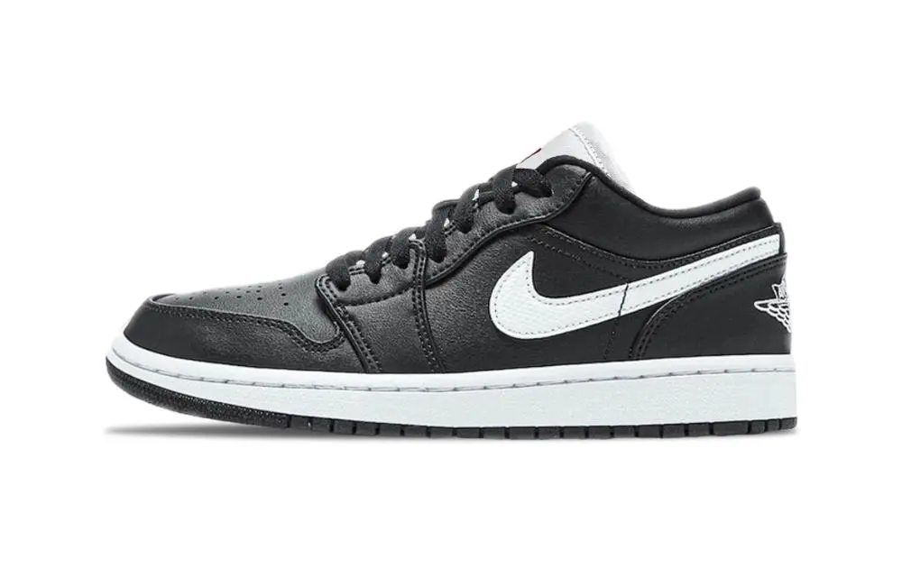 Jordan Air Jordan 1 Satan 7.0 Support Low top Vintage Basketball Shoes Unisex Black