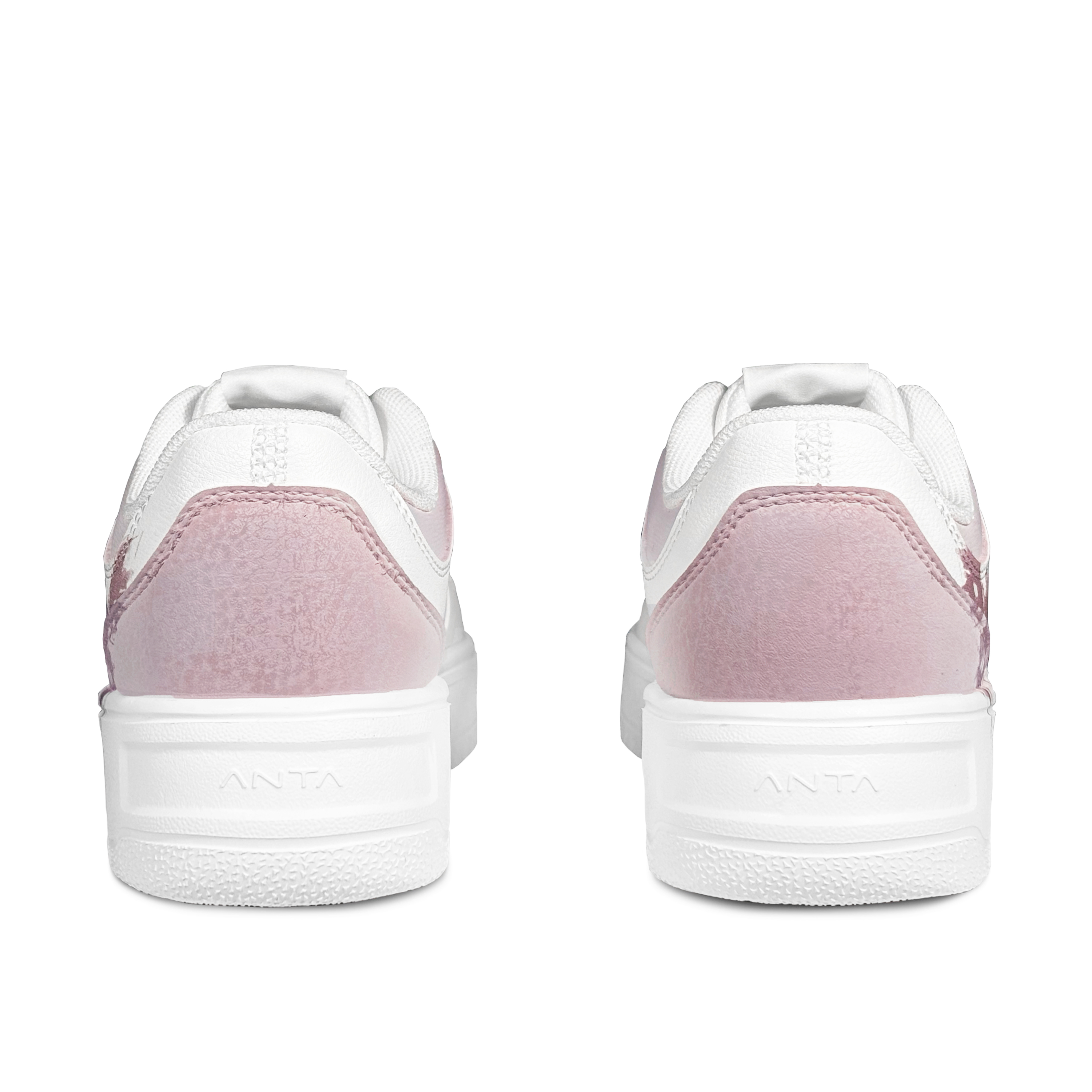 Anta Relaxed Abrasion Resistant Lightweight Slip Resistant Low Top Skateboard Shoes Women's Purple White купить в интернет-магазине Yoocart с быстрой доставкой по России.