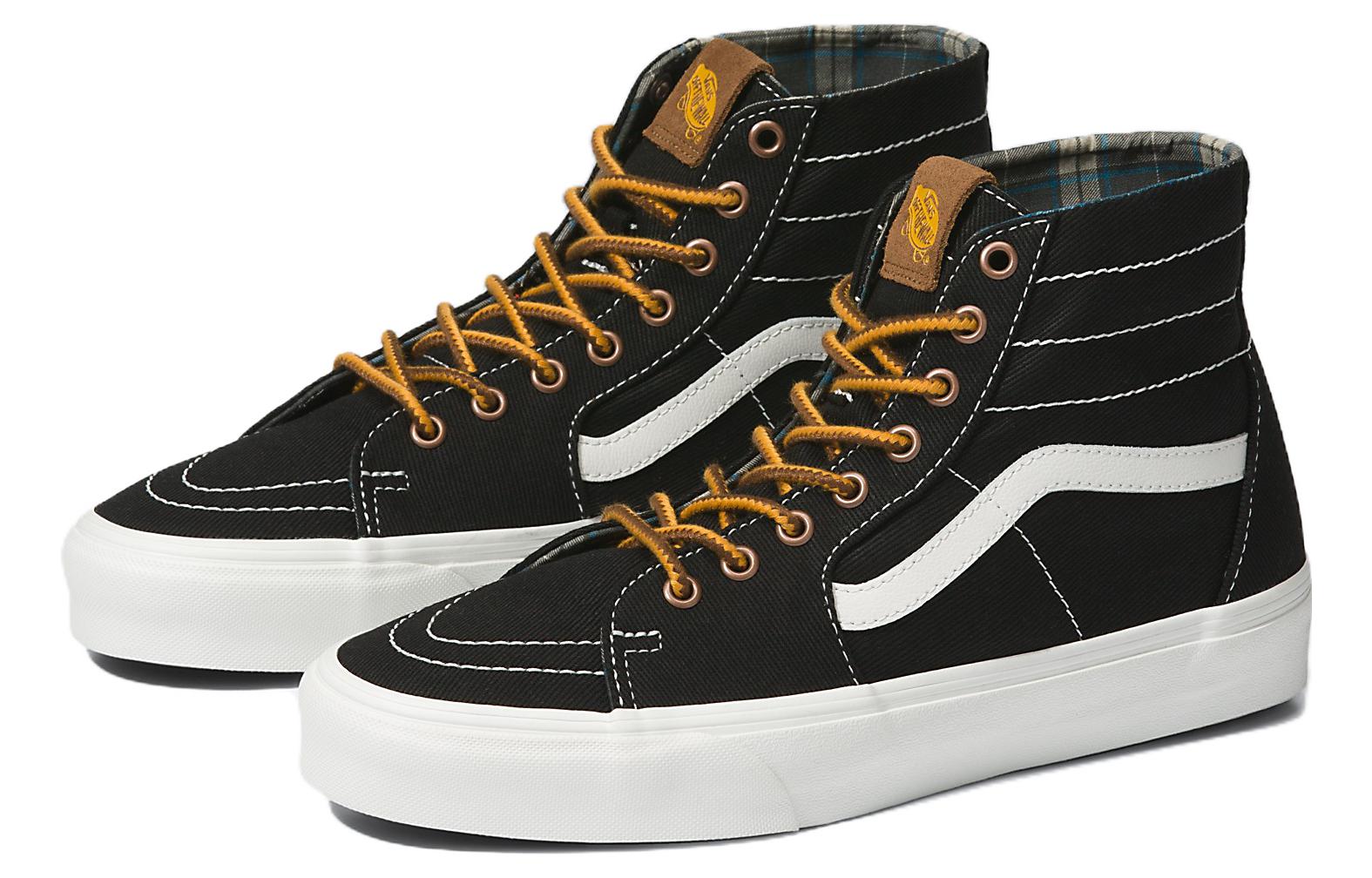 Vans SK8 HI Ca Throwback 'Black Yellow' купить в интернет-магазине Yoocart с быстрой доставкой по России.