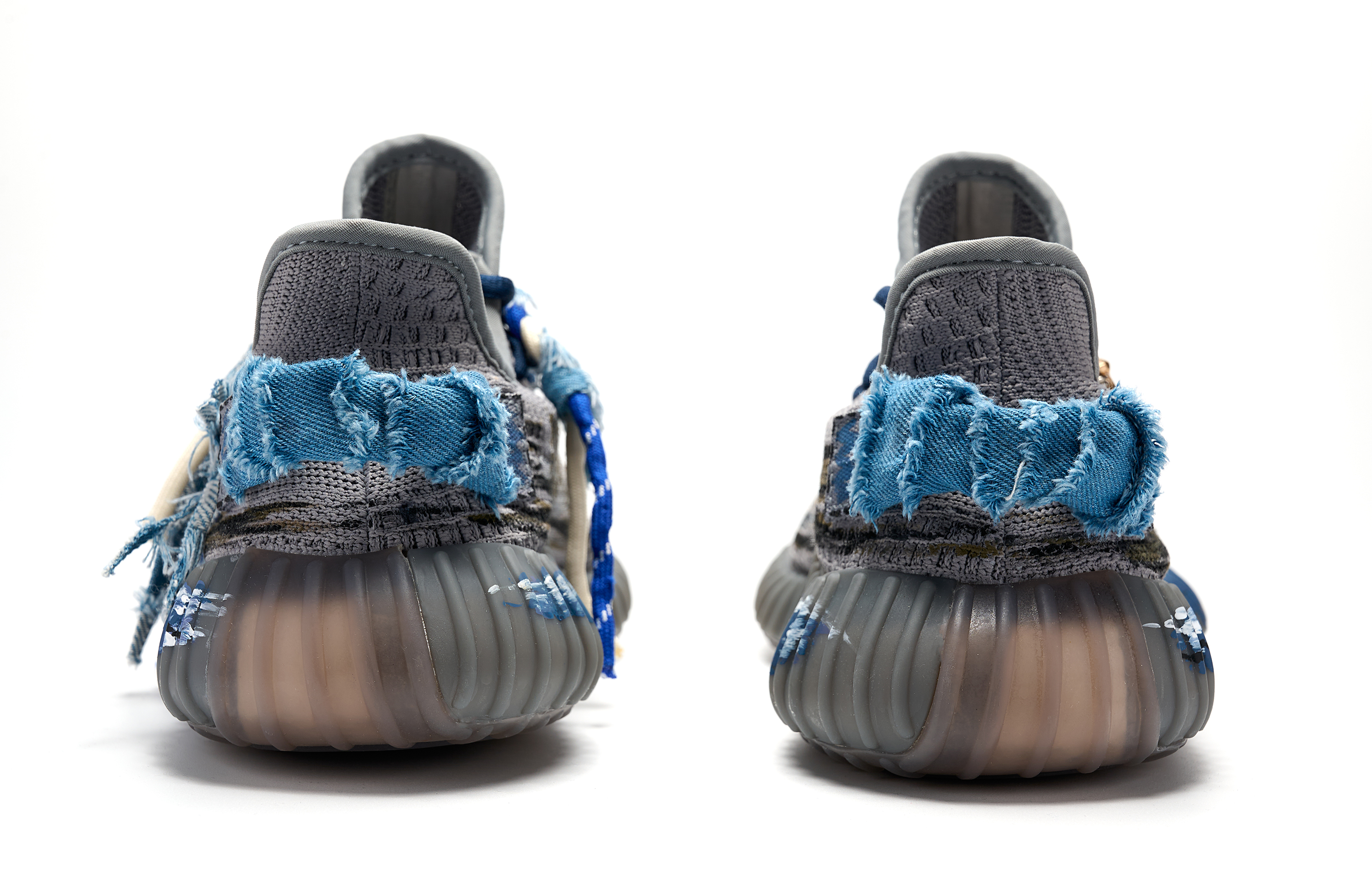 Adidas Originals Yeezy Boost 350 Breathable Low top Casual Shoes Unisex Gray Blue купить в интернет-магазине Yoocart с быстрой доставкой по России.