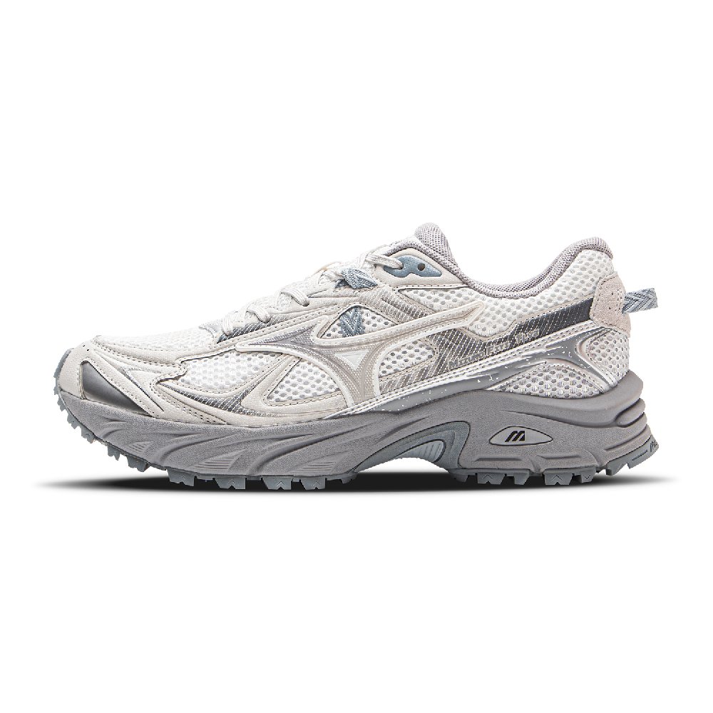 Mizuno FIYI TL Cushioning Support Breathable Low Top Running Shoes Unisex Cool Gray White