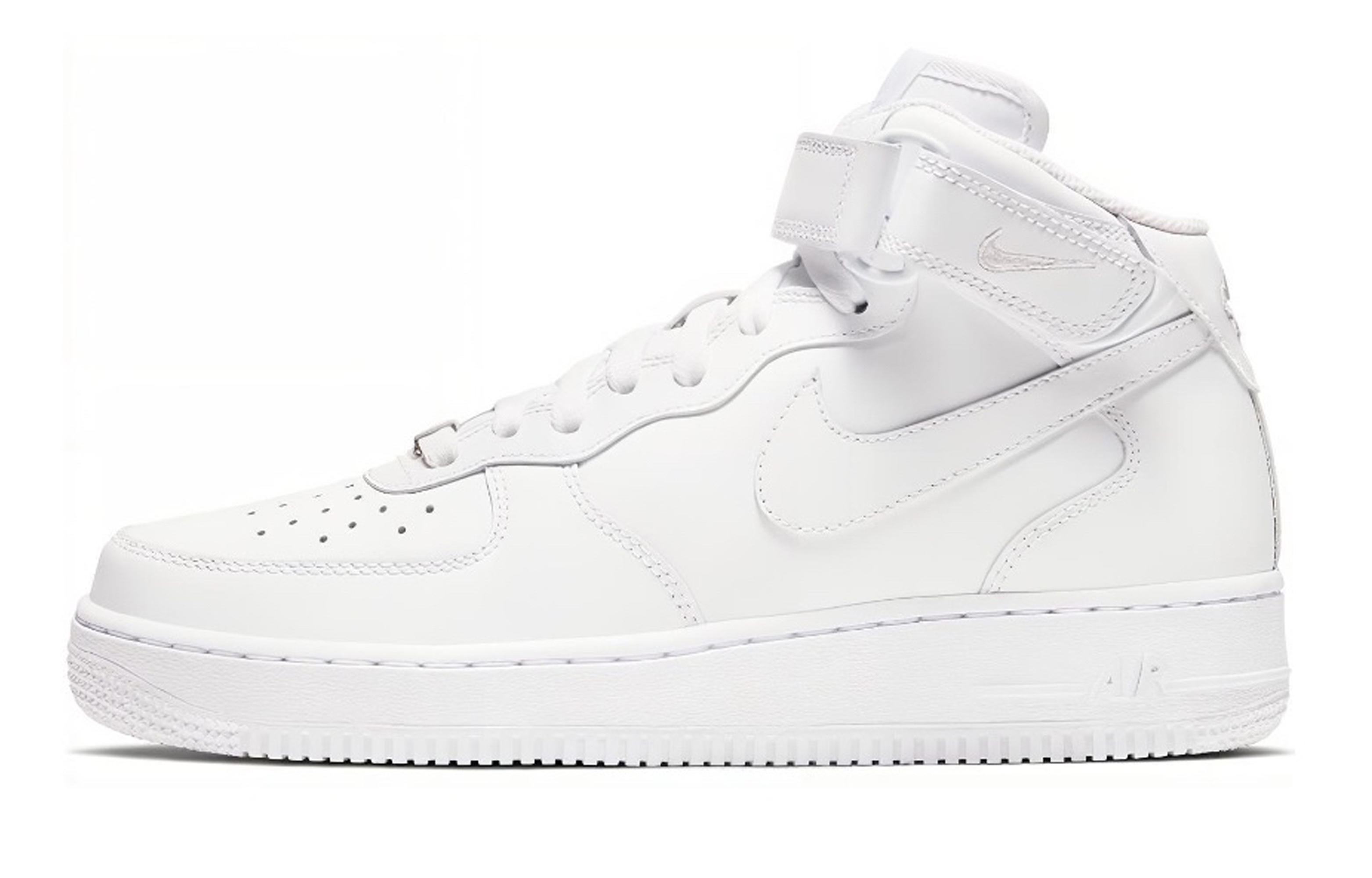 Nike Air Force 1 07 811 Manufacturing Coverage Anti-Slip And Wear-Resistant Mid-Top Skateboard Shoes Women's White Red купить в интернет-магазине Yoocart с быстрой доставкой по России.