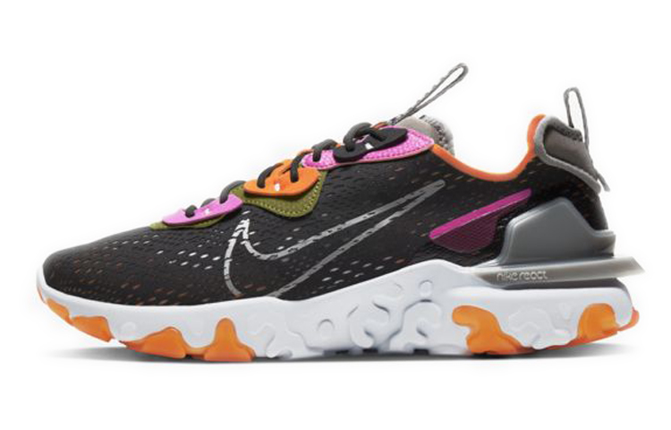 Nike React Vision Black Orange Fuchsia