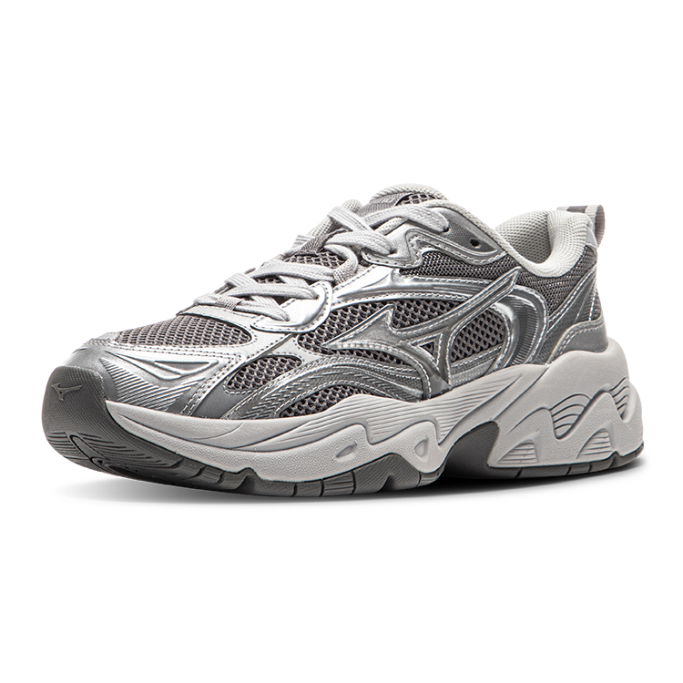 Mizuno TRAINER 2K Slip-Resistant Breathable Low-Top Running Shoes Unisex Silver Gray купить в интернет-магазине Yoocart с быстрой доставкой по России.