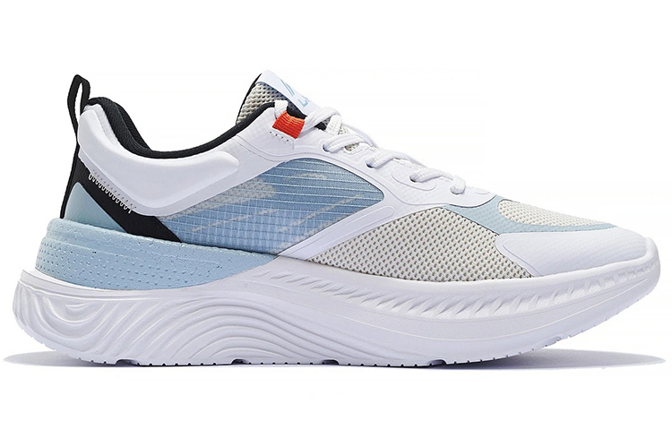 LiNing Shock Absorbers Slip Resistant Abrasion Resistant Breathable Low top Casual Shoes Men's