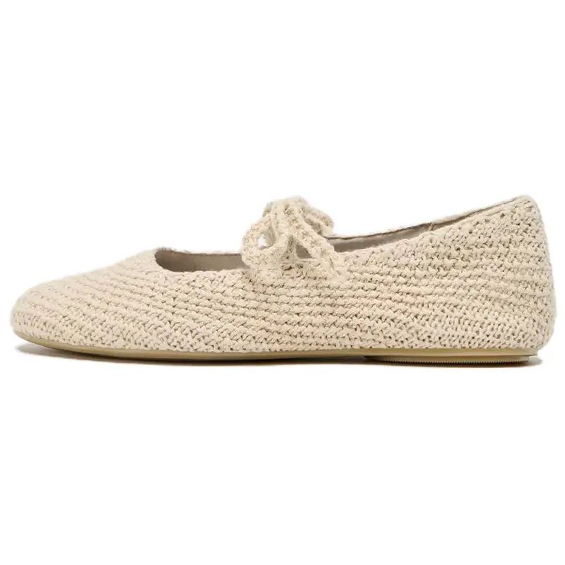 ZARA Casual Single Shoes Women's Raw White
