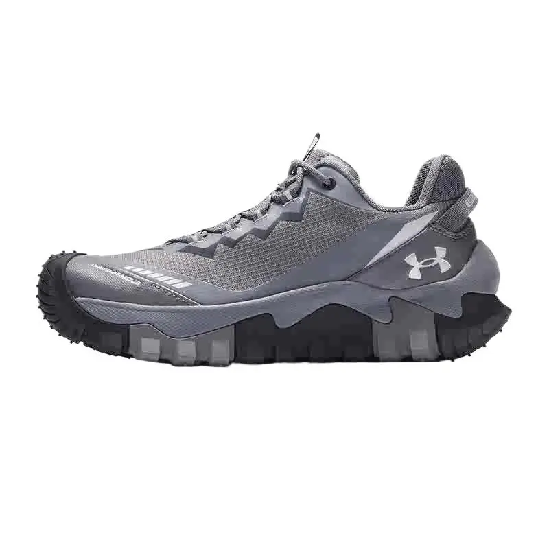 Under Armour Low top Hiking Shoes Unisex Light Gray White
