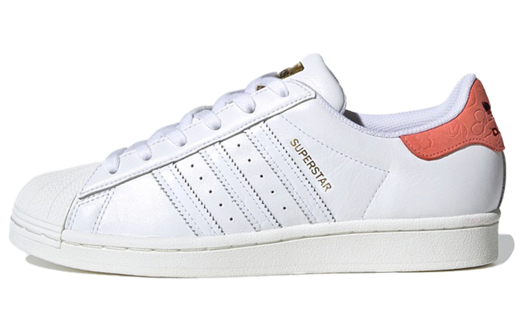 Adidas Originals Superstar White/Pink Women's