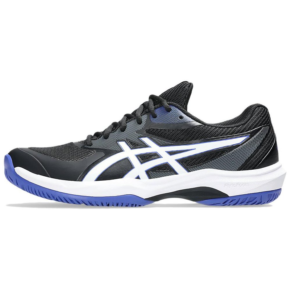 Asics GAME FF Abrasion Resistant Breathable Low Top Tennis Shoes Men's Black White
