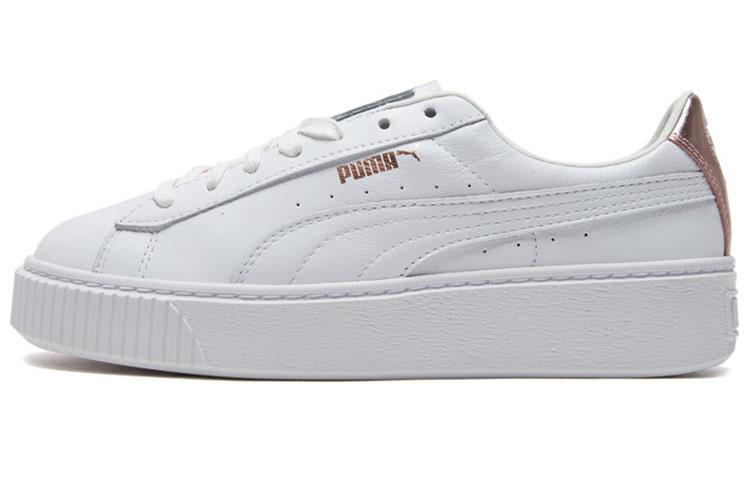 PUMA Basket Platform Rgh Rose Gold Women's