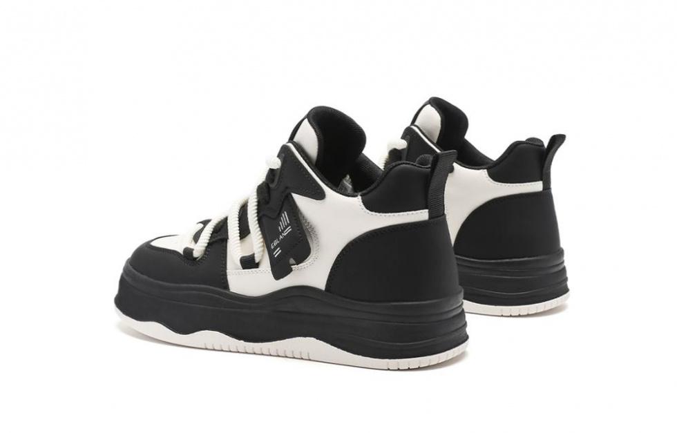 EBLAN High-Top Skateboard Shoes Women's Black купить в интернет-магазине Yoocart с быстрой доставкой по России.