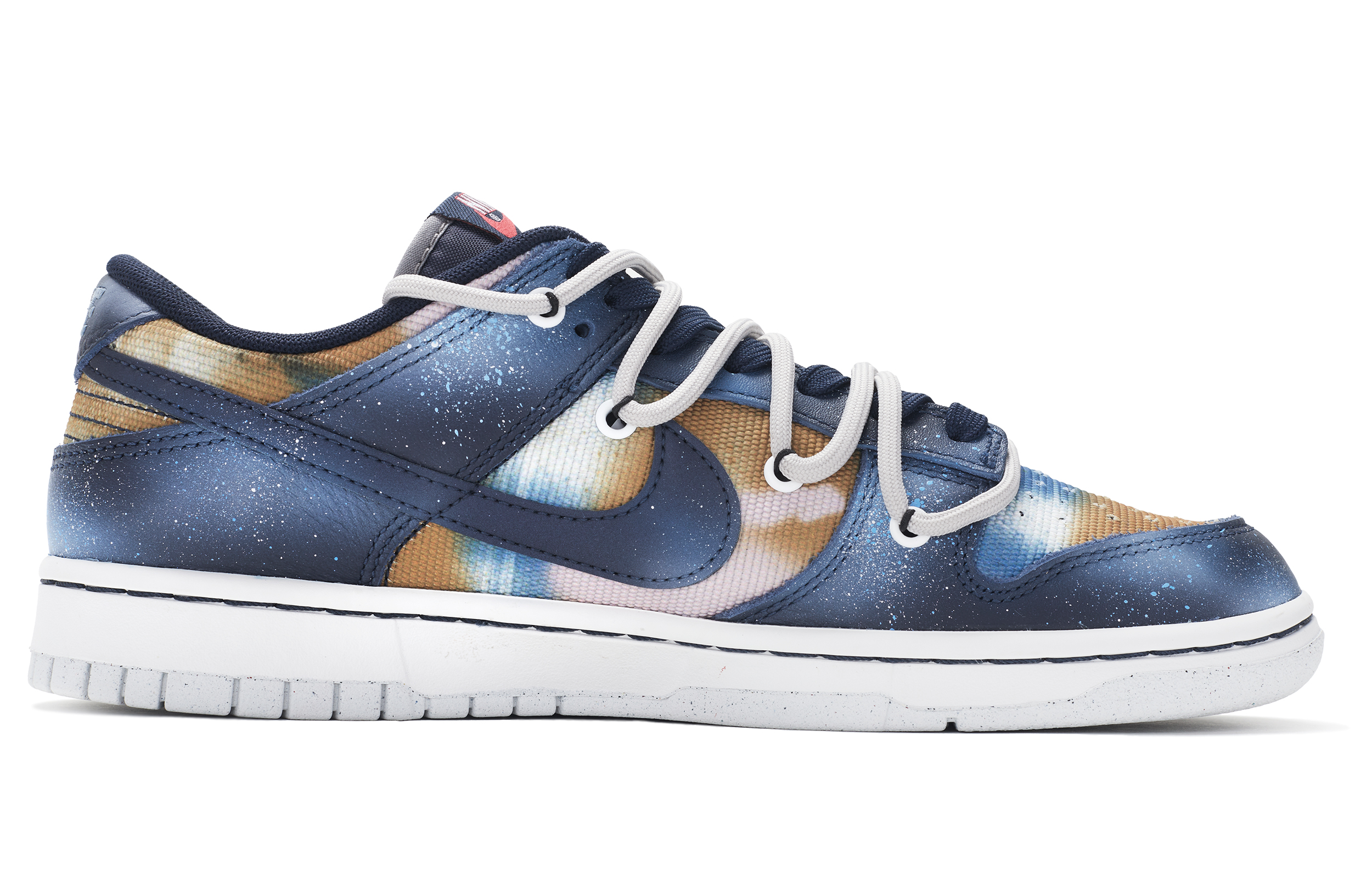 Nike Dunk Retro Low Top Skateboard Shoes Men's Black Blue купить в интернет-магазине Yoocart с быстрой доставкой по России.