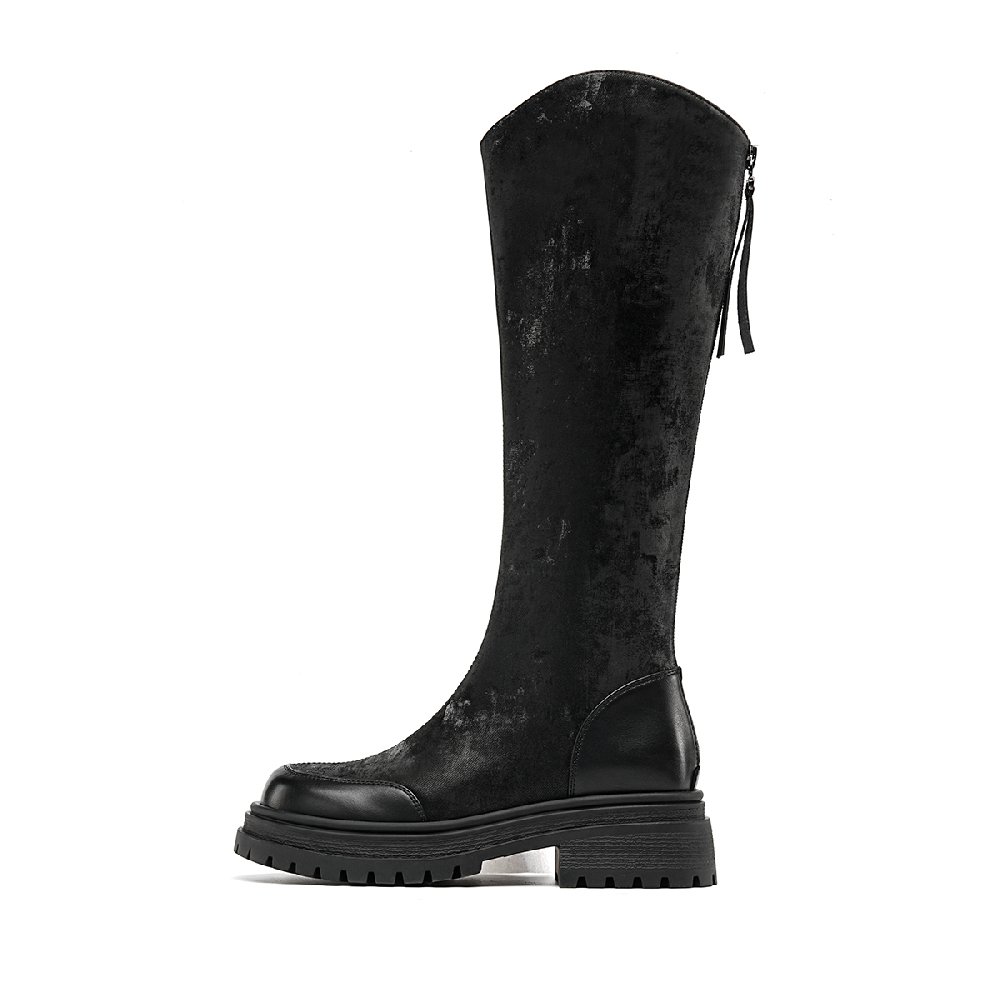 EBLAN Knee-high Boots Women's Black