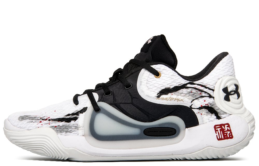 Under Armour Винтажные баскетбольные кроссовки Low Top Белые Унисекс