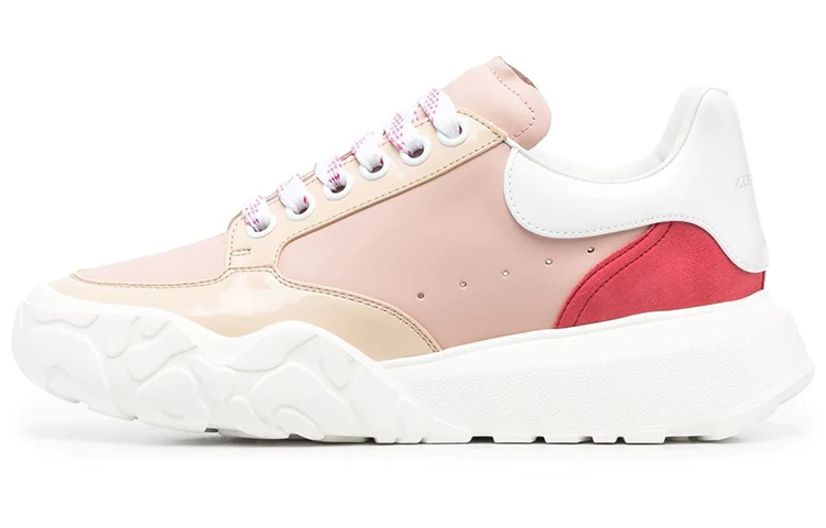 Alexander McQueen Court Trainer Low top Sports Casual Shoes Women's Multicolor купить в интернет-магазине Yoocart с быстрой доставкой по России.