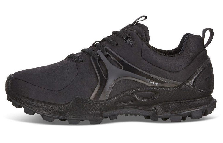 Ecco Striding C Cushioning, Waterproof, And Breathable Low Top Hiking Shoes Women's Black