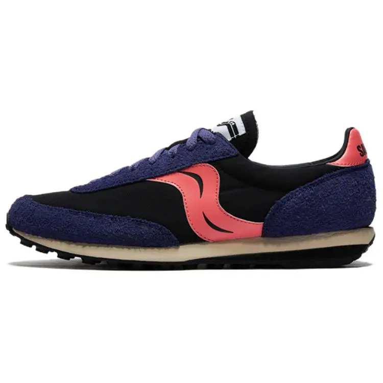 Saucony Trainer 80 Running Shoes Unisex Black Purple