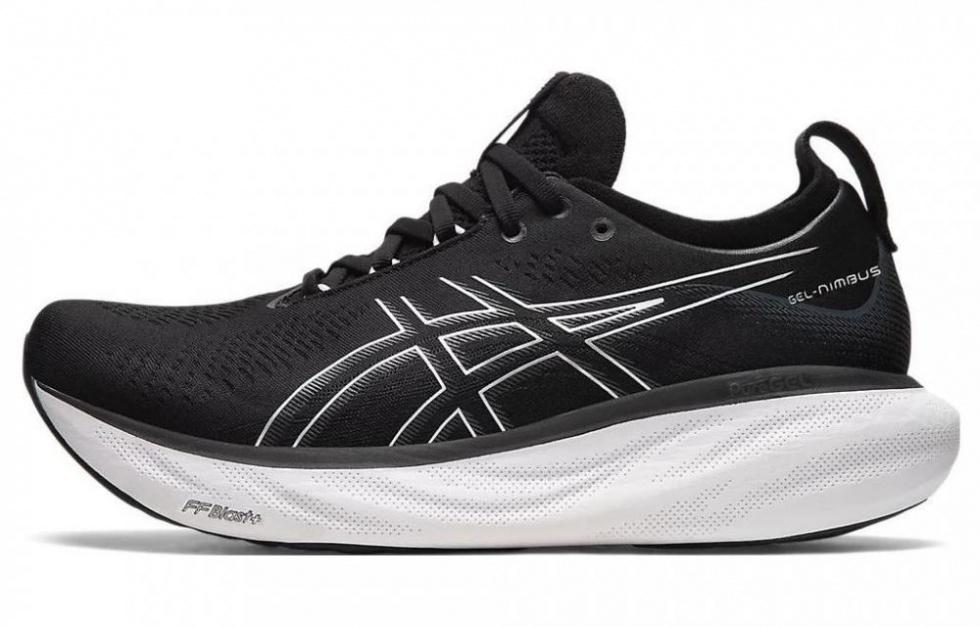 Asics Gel Nimbus 25 Black Pure Silver