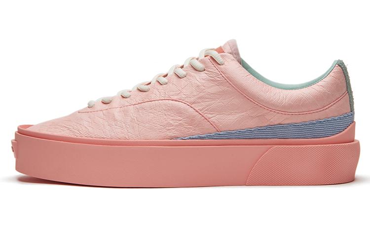 EQLZ EQUALIZER Fault Skateboard Shoes Unisex Low-Top Xuan Paper Peach