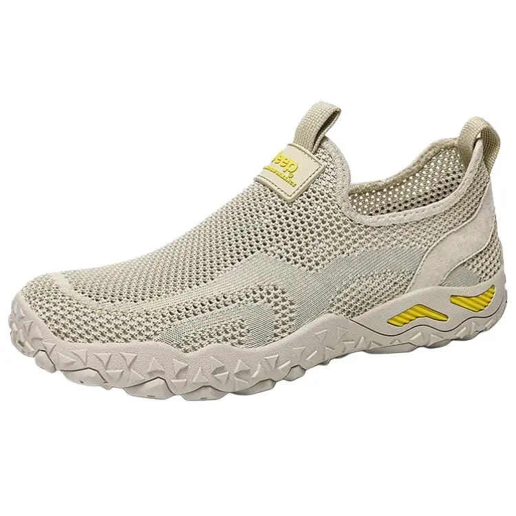 Jeep Abrasion Resistant Breathable Balance Low Top Hiking Shoes Men's Sand