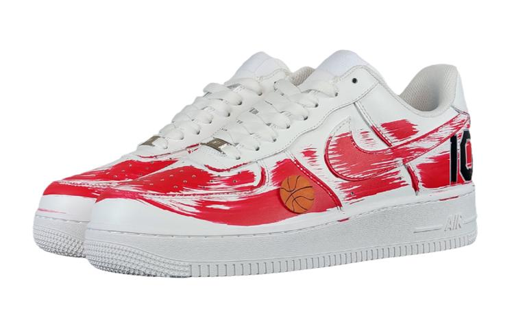 Nike Air Force 1 Low Air Force 1 Low-Top Skateboard Shoes Men's White Red купить в интернет-магазине Yoocart с быстрой доставкой по России.