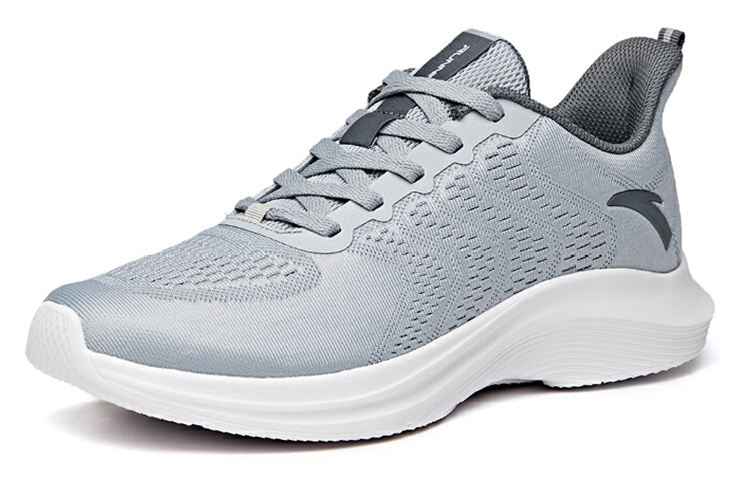 Anta Running Collection Anti-Slip Wear-Resistant Low-Top Running Shoes Mist Gray купить в интернет-магазине Yoocart с быстрой доставкой по России.
