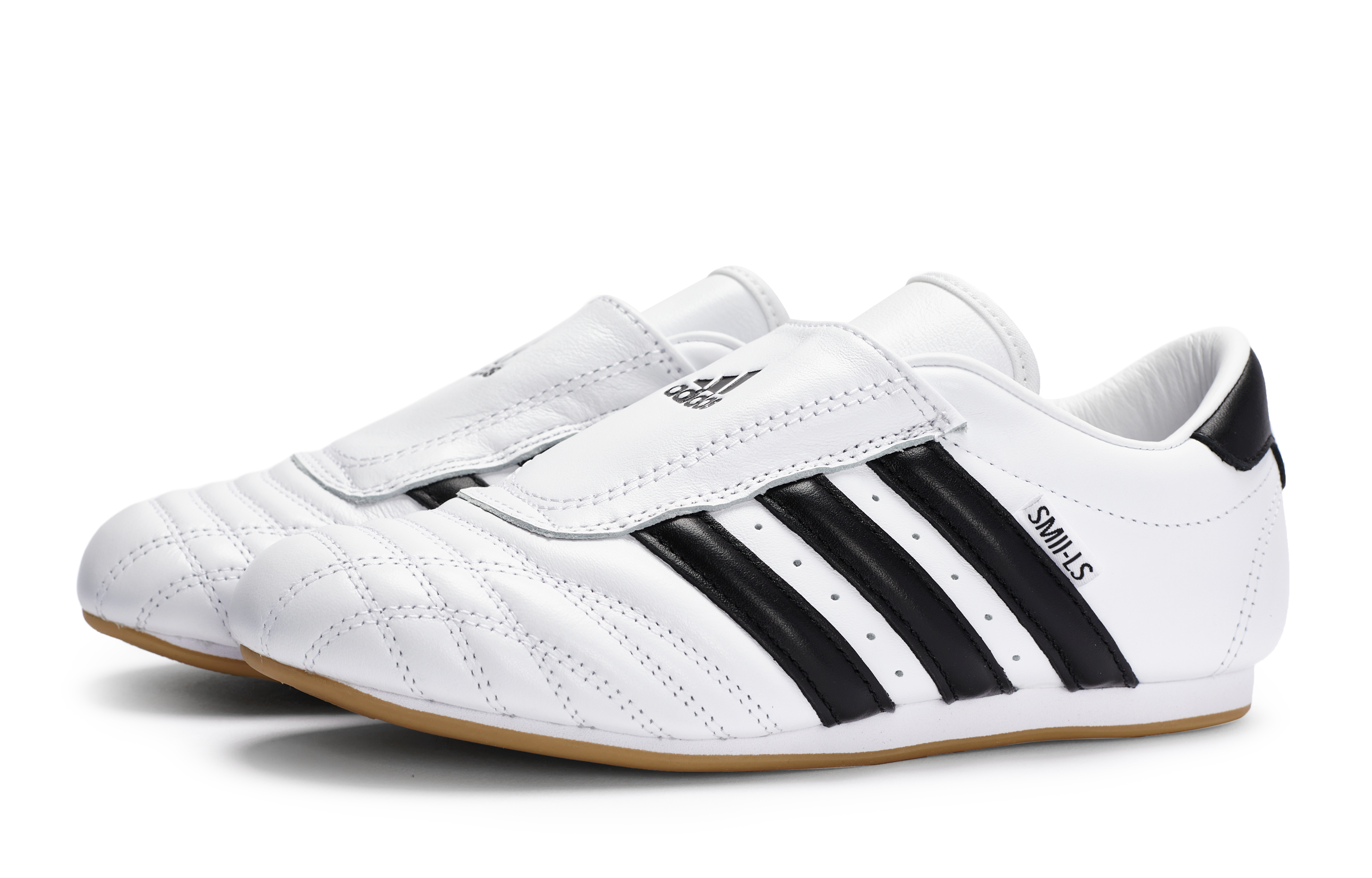 Adidas Originals Taekwondo Slip Resistant And Abrasion Resistant Coverage Low Top Training Shoes Unisex White Purple купить в интернет-магазине Yoocart с быстрой доставкой по России.