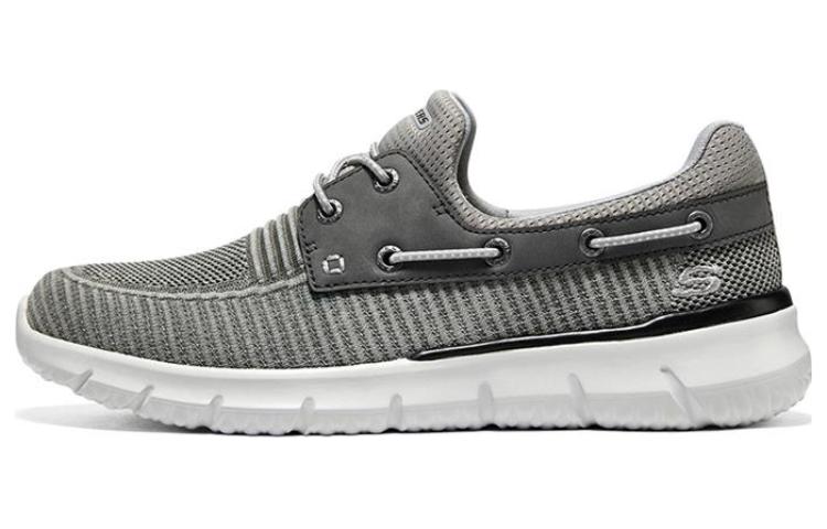 Skechers Del Retto Low Top Casual Shoes Men's Gray