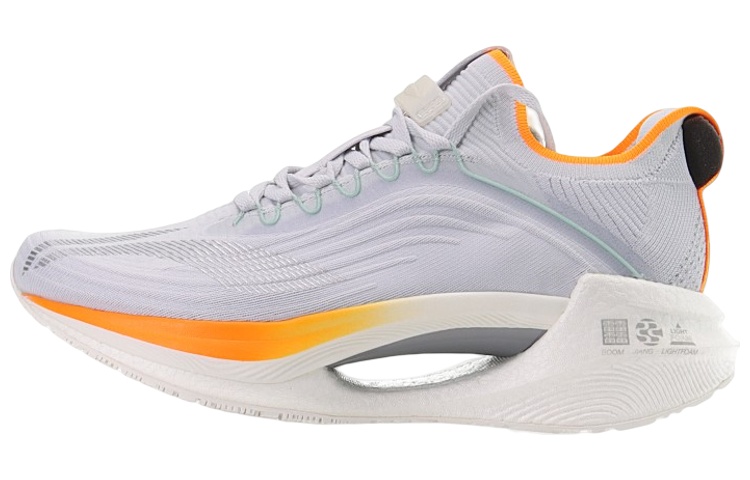 LiNing Jueying Essential 䨻 Anti-Slip Wear-Resistant Low-Top Running Shoes Blue Silver