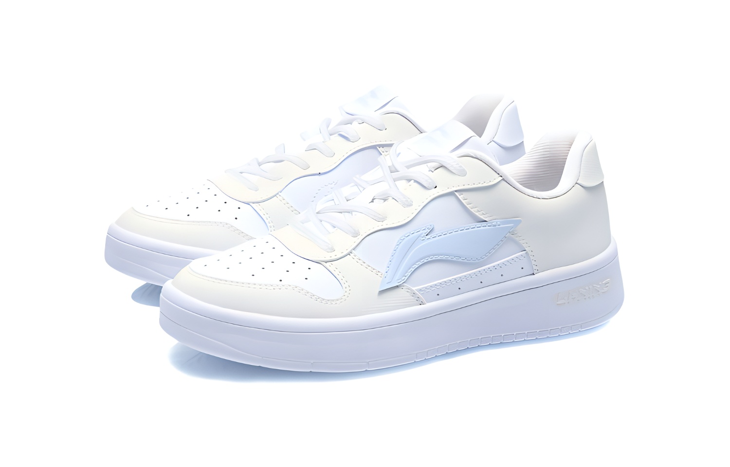 LiNing Pontoon Boats Slip Resistant Abrasion Resistant Low top Skateboard Shoes Women's Ecru купить в интернет-магазине Yoocart с быстрой доставкой по России.