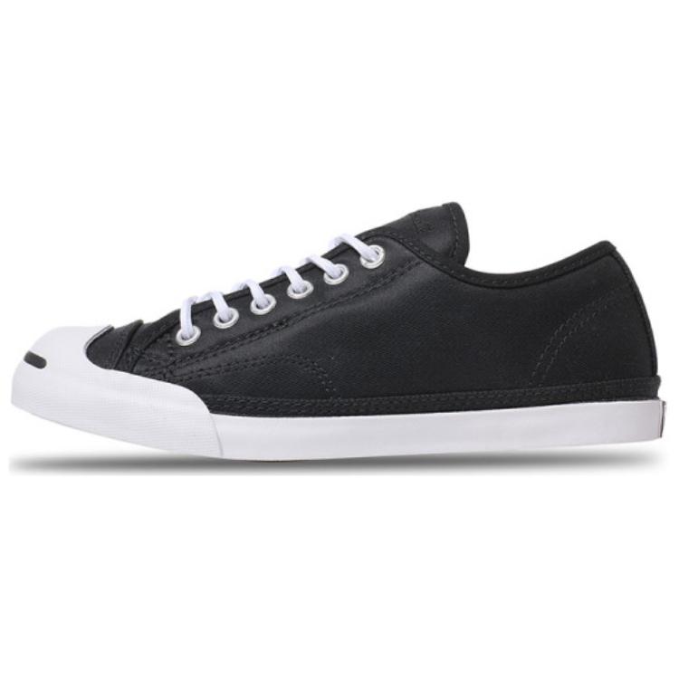 Converse Jack Purcell Anti-Slip Wear-Resistant Low-Top Canvas Shoes Unisex Black