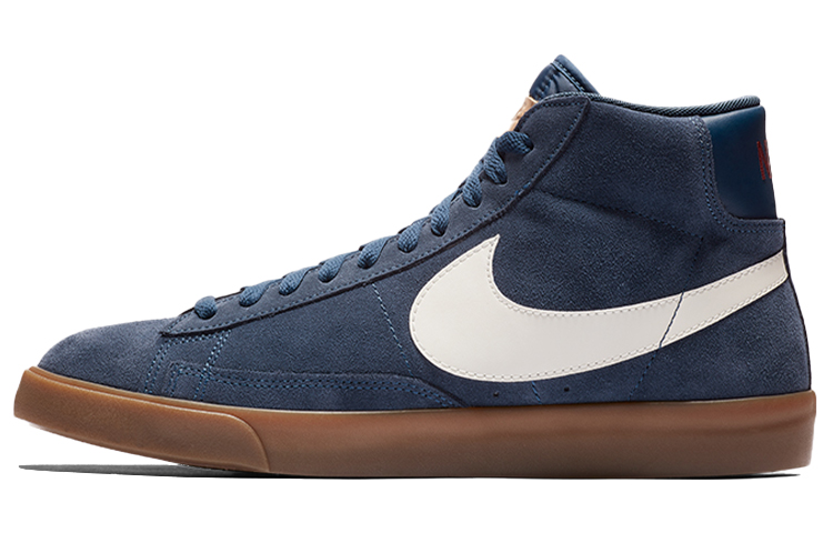 Nike Blazer Mid Mid Tops Retro Navy Blue