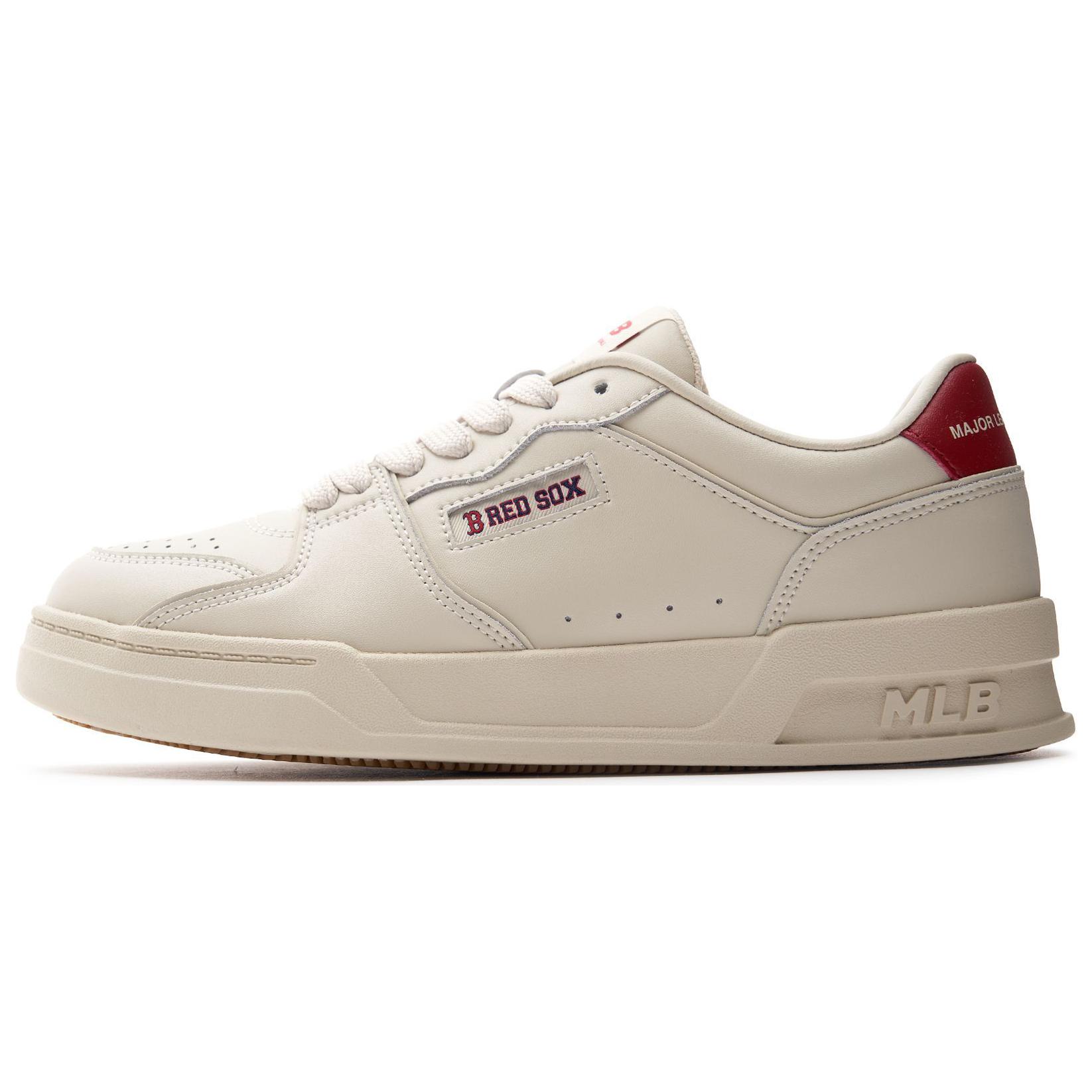 MLB Hofer Anti-Slip Wear-Resistant Low-Top Casual Shoes Unisex Beige