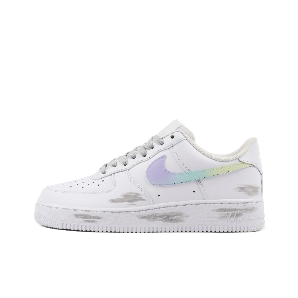 Nike Air Force 1 Sea Salt Ice Cream, Panda Exploration, Classic And Versatile Low Top Skateboard Shoes Unisex White