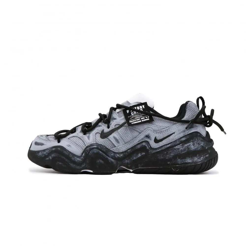 Nike Tech Hera Abrasion Resistant Low top Casual Shoes Men's Gray Black
