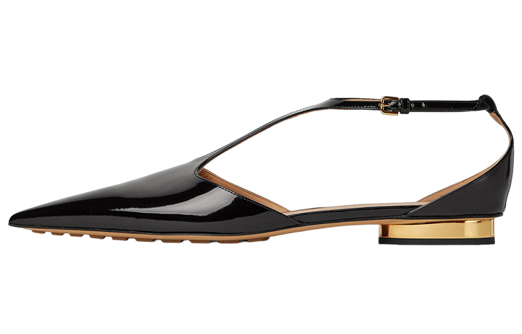 Bottega Veneta Rocket Flat Shoes Women's Black